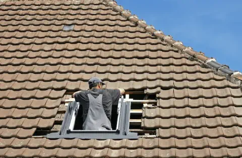 Pose de velux - Ban-de-Laveline